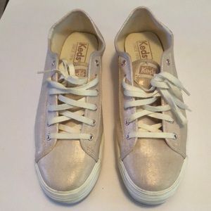 Rose gold Keds